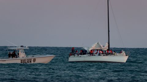 Haitian Migrants Found On Boat Off Miami Coast