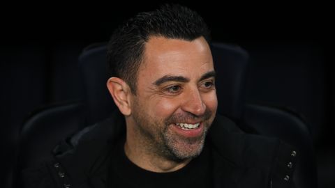 Xavi Hernández, entrenador del FC Barcelona.