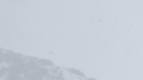 El anciano estuvo 5 días a la deriva, bajo la nieve.