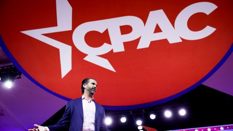 Donald Trump Jr. en la CPAC