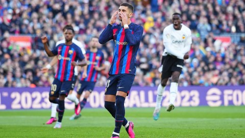 Ferrán Torres erró el que hubiera sido el 2-0 a favor del Barcelona.