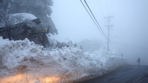 Nieve en California