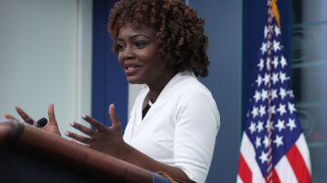 Media Briefing Held By Press Secretary Karine Jean-Pierre At The White House
