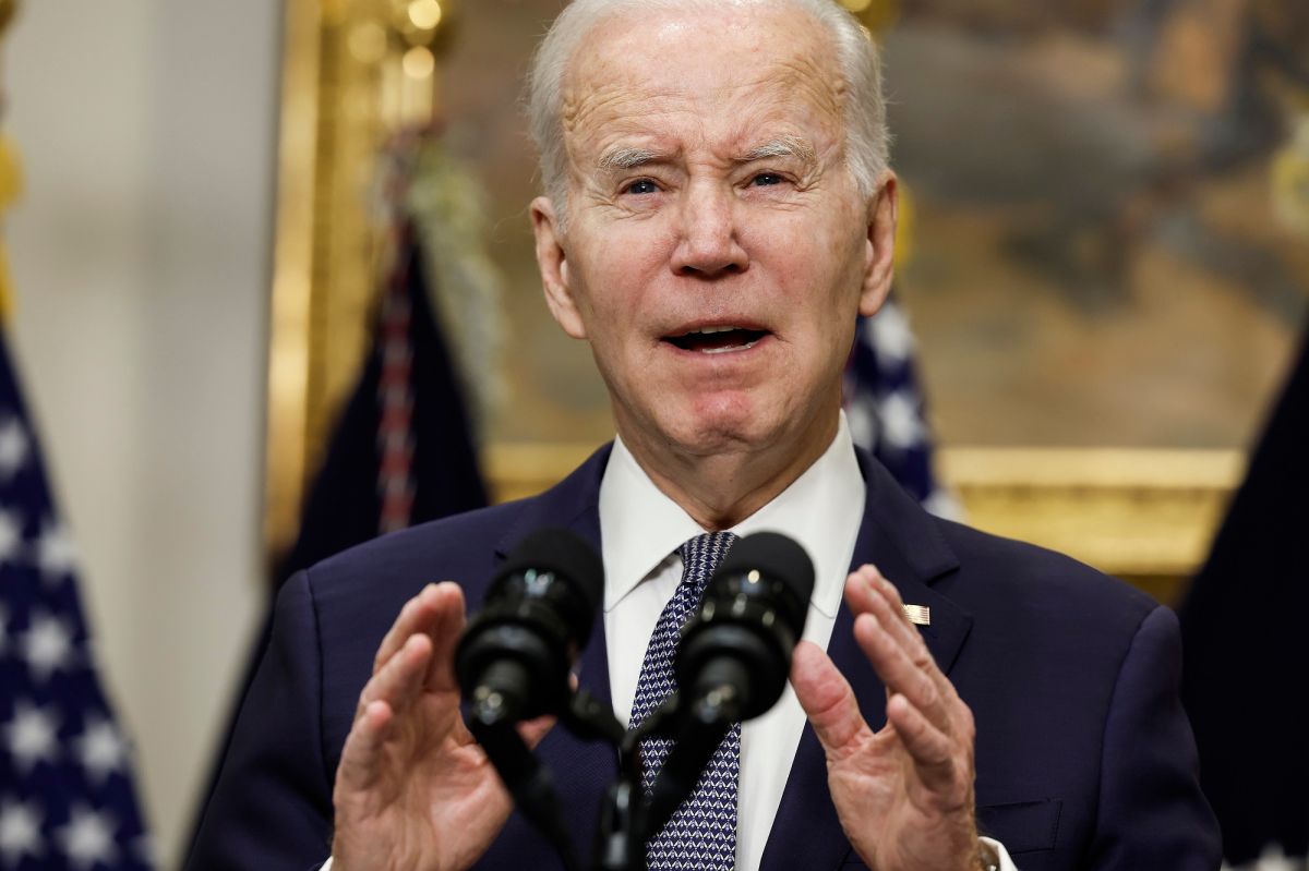 El presidente Joe Biden ofreció un mensaje este lunes tras la quiebra de dos bancos.