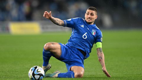 Marco Verratti jugó 88' minutos en la derrota de Italia ante Inglaterra.