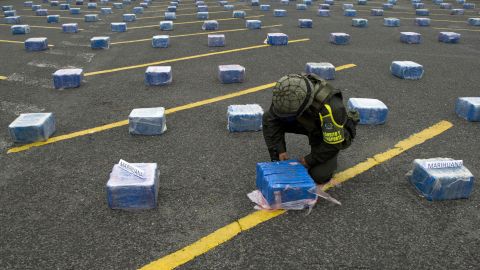 COLOMBIA-MARIJUANA-SEIZURE