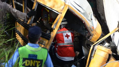 HONDURAS-ROAD-ACCIDENT