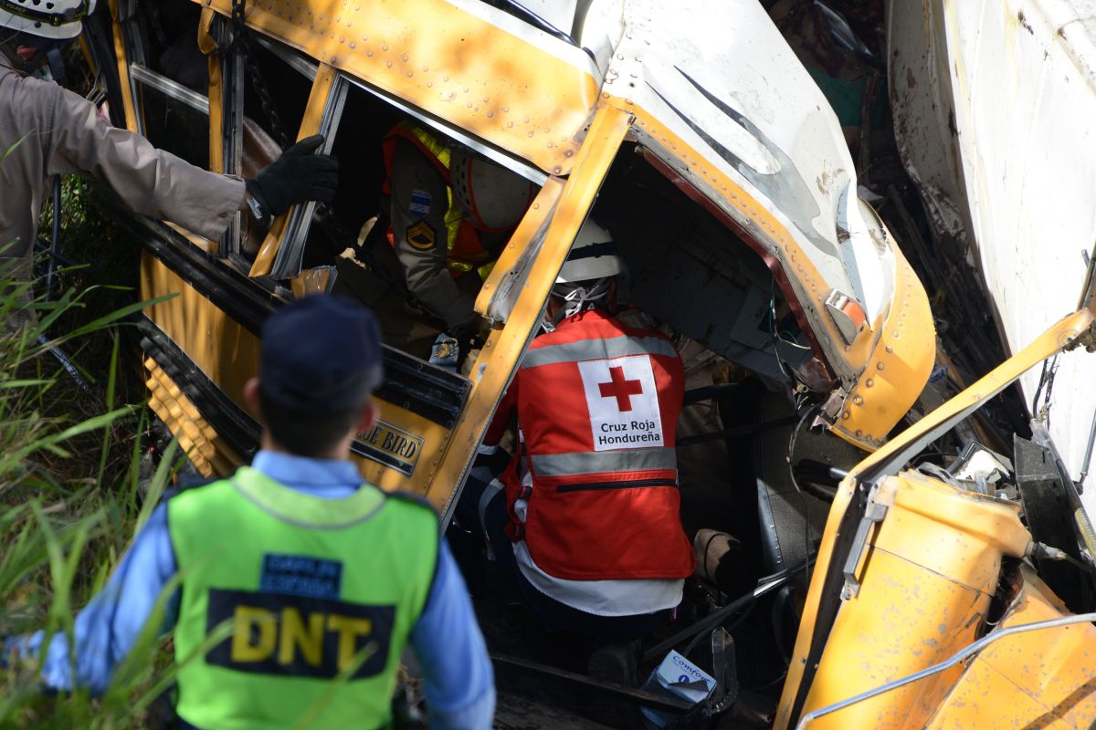 Al menos 1,697 personas murieron en Honduras en accidentes de tráfico en 2022.