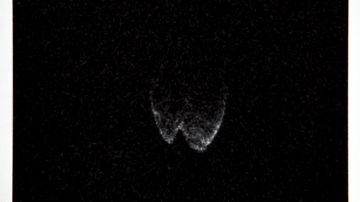 Asteroide JO25 captado desde Puerto Rico