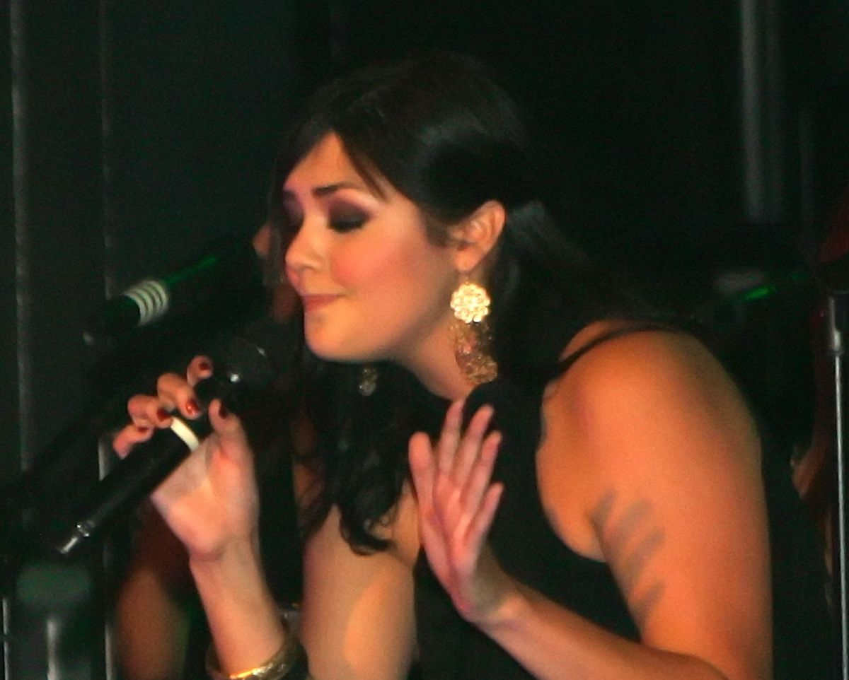 Yuridia, cantante de origen mexicano. 