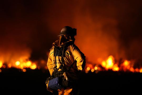Feroz Incendio de tres alarmas destruyó fábrica de encurtidos en Nueva Jersey