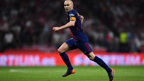 Andrés Iniesta defendió al FC Barcelona. / Foto: Getty Images