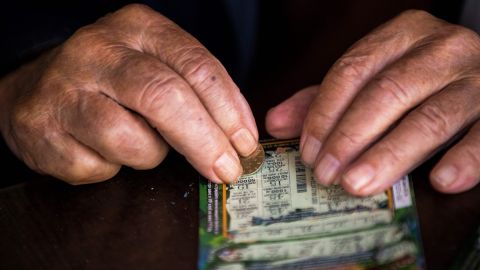 Raspadito de la lotería