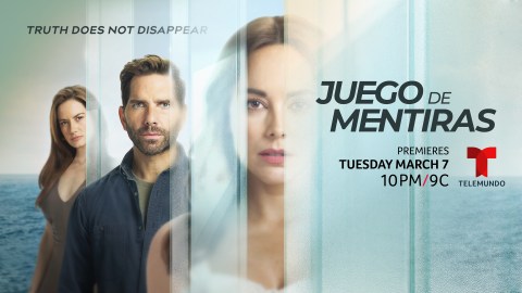Todo está listo para que "Juego de Mentiras" estrene el próximo martes 7 de marzo a las 10PM/9C por Telemundo.