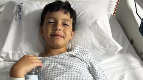 Dillon Armijo, de 10 años, dijo que fue mordido por un tiburón mientras visitaba Cancún