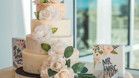 Pastel de bodas