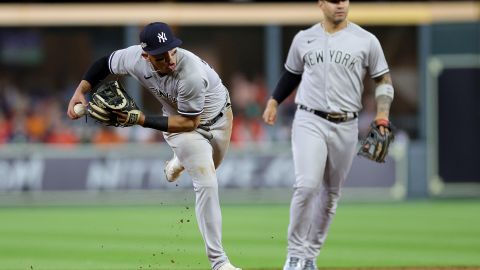 Oswald Peraza (I) es candidato para ser el SS titular de los Yankees.