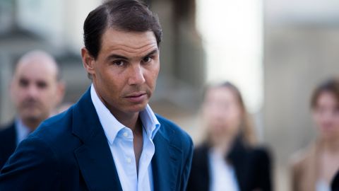 Rafael Nadal, en un acto de su fundación.