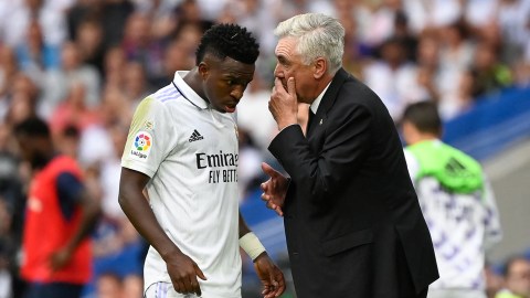 Vinícius Jr. dice que a Carlo Ancelotti le gustaría entrenar a Brasil