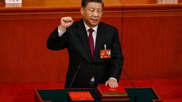 Xi Jinping, presidente del gobierno de China durante Tercera Sesión Plenaria de la Asamblea Popular.