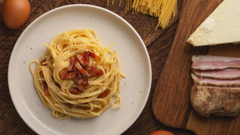 Pasta carbonara