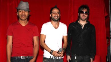 El grupo mexicano Camila en marzo de 2008.