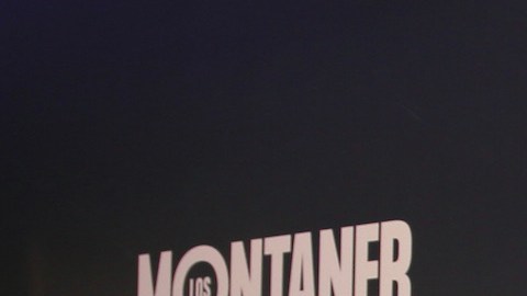 El cantante Ricardo Montaner acompañado de sus familiares.