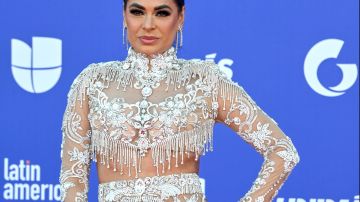 Galilea Montijo en la alfombra de los Latin American Music Awards/Las Vegas, 20 de abril 2023.
