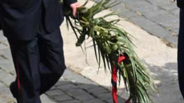 Pope Francis celebrates the Holy Mass of Palm Sunday