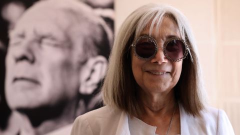 María Kodama, viuda de Jorge Luis Borges.
