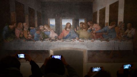 La última cena Da Vinci