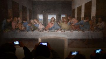 La última cena Da Vinci