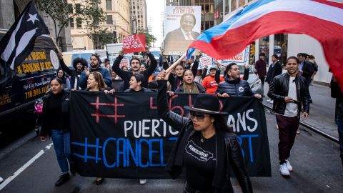 Protesta contra la Junta