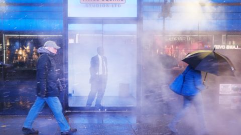 La lluvia, viento y frío impactarán a la ciudad de Nueva York.