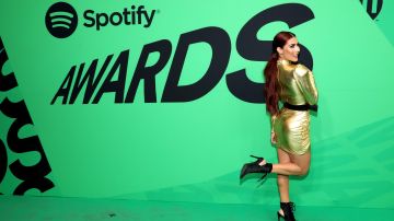 María León durante la gala de los Spotify Awards en 2020.