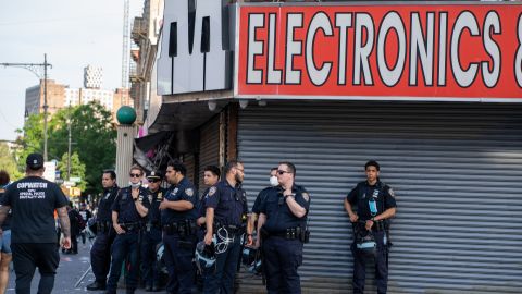 NYPD en El Bronx