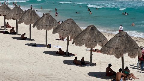 Playa en Cancún, México