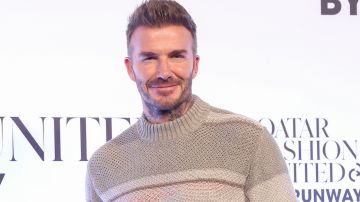 David Beckham, exfutbolista inglés.