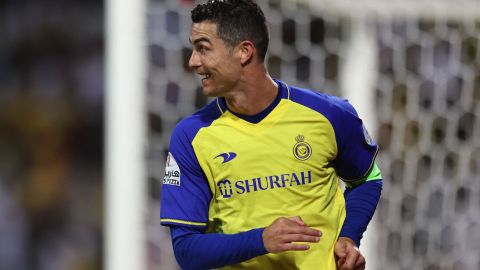 Cristiano Ronaldo fue homenajeado por sus compañeros de Al-Nassr.