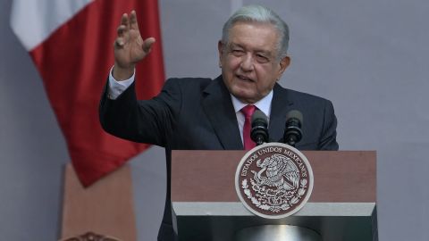 El presidente mexicano Andrés Manuel López Obrador.