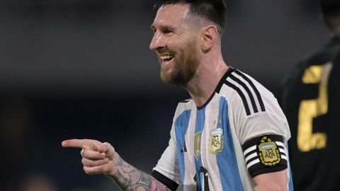 Lionel Messi con la selección de Argentina. / Foto: Getty Images