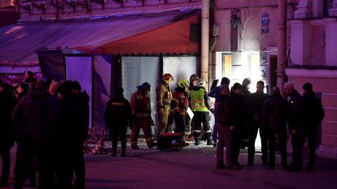 Imagen de la cafetería Street Bar, donde murió Vladlen Tatarsky.