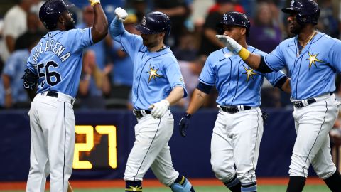 Los Tampa Bay Rays han ganado una decena de juegos consecutivos.