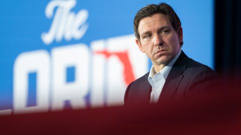 El gobernador de Florida, Ron DeSantis.