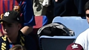 El aficionado del Atlético de Madrid se movilizó desde Polonia al Camp Nou para ver a su equipo.