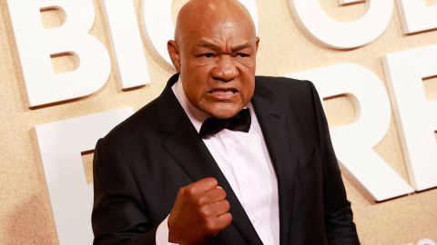 George Foreman, exboxeador y campeón mundial de peso completo.