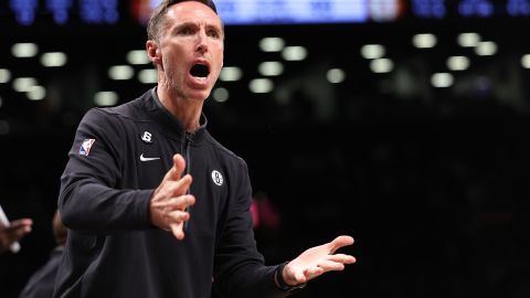 Steve Nash fue entrenador de los Brooklyn Nets.