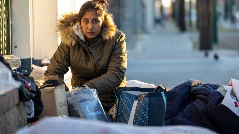 Migrante frontera refugio