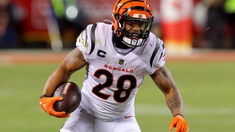 Joe Mixon, jugador de los Cincinnati Bengals.