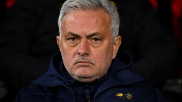 José Mourinho entrenador de la Roma.